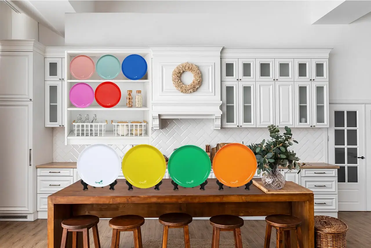 Plastic Plates For Catering, Plastic Plates